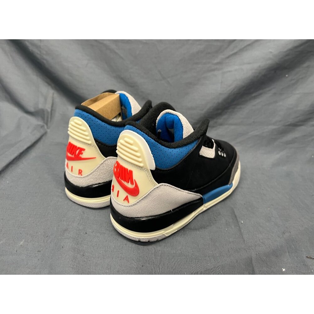 Nike Boys Air Jordan 3 Retro OG (GS) Sneakers Black Size 4 NEW NO BOX! - Picture 8 of 11